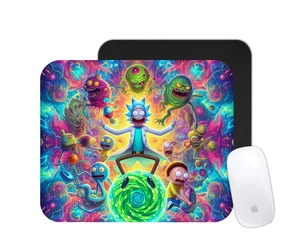Rick and Morty Mauspad - Cartoon Gamer Schreibtisch Zubehör - Bild 1 von 4