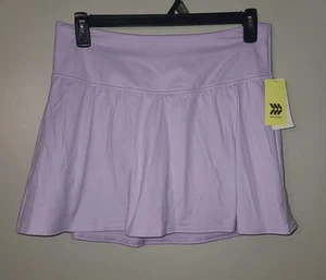 NEU ALL IN MOTION LILA STRICK SPORT SKORT GR L - Bild 1 von 3