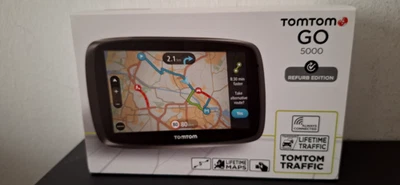TomTom GO 5000 EU 5 Zoll Mobiles Navigationsgerät - Schwarz - Bild 1 von 4