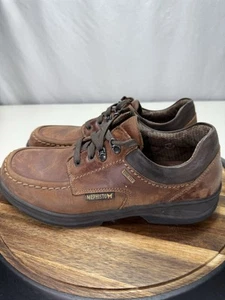 Mephisto Slacker Size EU 9.5 US 10 GoreTex Waterproof Comfort Walking Shoe Brown - Picture 1 of 13