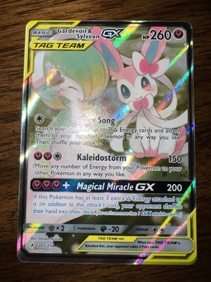 Pokemon Gardevoir & Sylveon GX (205) Alternate Full Art Unbroken Bonds MINT - Image 1 of 4
