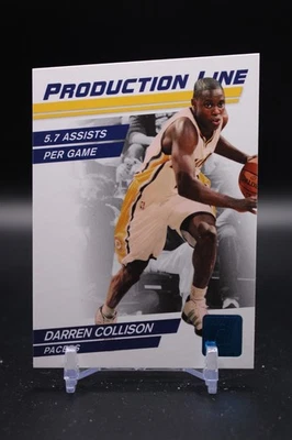 Darren Collison, Indiana Pacers, 2010 Donruss, línea de producción, 13/49, #58 Foto 1 de 2