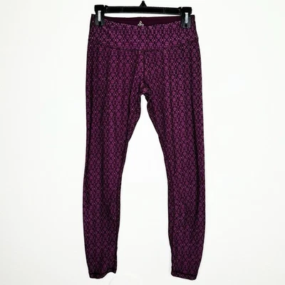 Prana Mujer Púrpura Estampado Texturizado Ropa Activa Yoga Gimnasio Leggings Talla S Usados en Excelente Condición Foto 1 de 4