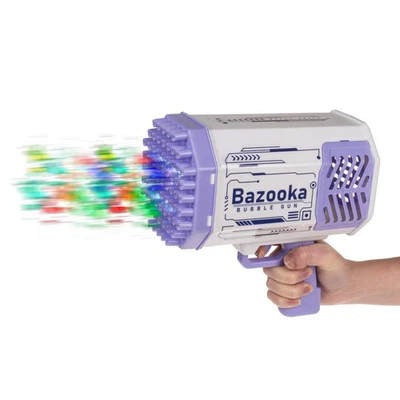 Seifenblasenpistole Bazooka LED XL Seifenblasenmaschine Seifenblasen Bubble Gun - Bild 1 von 4