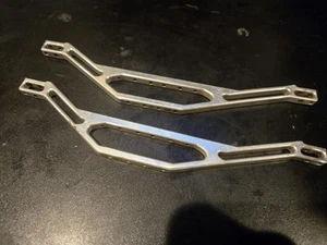 Traxxas Tmaxx Emaxx HCR silber Aluminium Chassis Brace Set Supermaxx - Bild 1 von 8