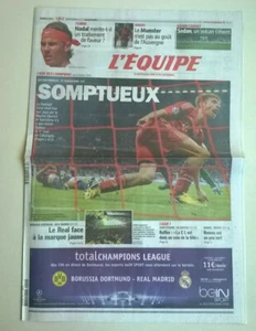 L'EQUIPE N°21 467 du 24/04/2013 - C1 1/2 finale aller: Bayern atomise Barça 4-0 - Foto 1 di 8