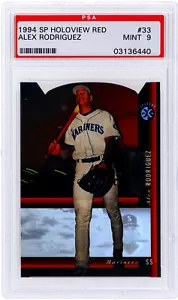 1994 SP Alex Rodriguez Holoview Die Cut #33 PSA 9 Rookie RC - Picture 1 of 2