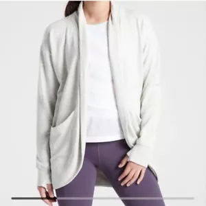 Athleta Girl Wrap 'N Roll Sweatshirt Size L (12) EUC - Picture 1 of 8