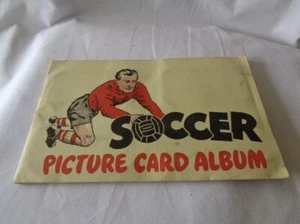 Full Set SOCCER Picture card album by Soccer Bubble Gum 1956 V/G/C - Picture 1 of 4