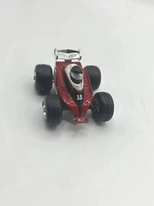 Diecast Friction Car New Ray 2.5" 2002 Red #15 Race Car Pull Back and Go - Picture 1 of 8