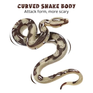 Giocattolo serpente realistico Halloween scherzo inquietante scherzo spaventoso serpente giocattolo nuovo - Foto 1 di 10