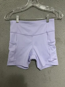 Brooks Women’s Method 5" Short Tight size Medium Purple Run Happy - Picture 1 of 5