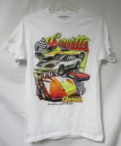 Men's Size Small Corvette Classics The Official Chevy Original T-Shirt C1 4437 - Picture 1 of 3