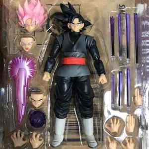 Dragon Ball Negro Goku Zamasu Anime Action Figura, Super Saisuperb, 14Cm - Imagen 1 de 12
