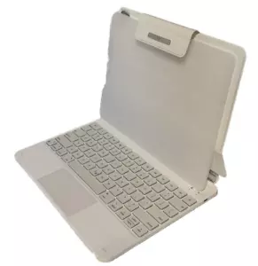 ESR iPad Air 13 Inch Case Keyboard (M2, 2024)Floating Cantilever Stand White - Picture 1 of 8