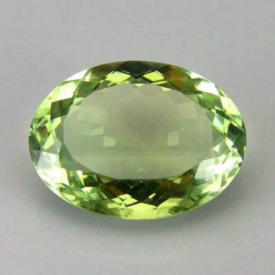 Shola Genuine 34.11 Ct Natural Green Prasiolith (Green Amethyst), Prasiolite - Image 1 of 2