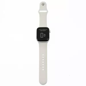 Apple Watch Series 8 GPS+Cell - 45MM - S/M Sport Band - White - MP4Q3LL/A - Picture 1 of 5