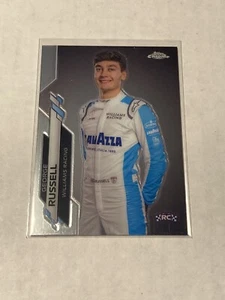 2020 Topps Chrome Formula 1 GEORGE RUSSELL Rookie RC Williams Racing #19 - Picture 1 of 2