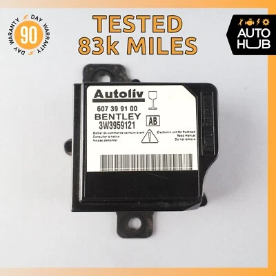 03-10 Bentley Continental GTC Bolsa de Seguridad de Velocidad Sensor SRS Módulo de Control OEM 83k Foto 1 de 4