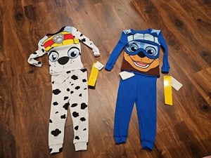 Nickolodeon-Baby BOY GIRL 4pc Paw Patrol Pajamas-12M - Picture 1 of 5