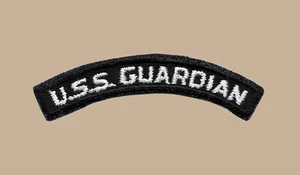 US Navy AGR-1 YAGR-1 USS Guardian Radar Streikposten Schiff UIM Schulter Rocker Tab - Bild 1 von 1
