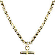 Women's MORELLATO ABBRACCIO SAUC02 Stainless Steel Golden Swarovski Necklace