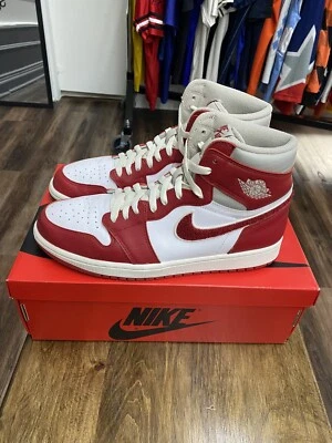  Air Jordan 1 Retro High OG Varsity Red size 12W/ 10.5M DJ4891-061 - Image 1 of 4