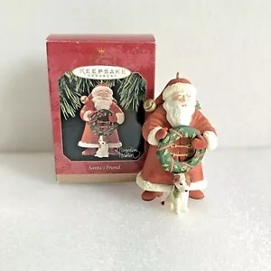 Hallmark Denkmal Ornament Santas Friend von Majolein Bastin 1997 - Bild 1 von 9