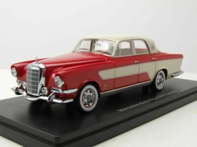 Mercedes Benz 300C Ghia 300 C Berlina 1956 Red Beige Neo 47290 1/43 - Image 1 of 4