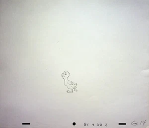 Lápiz de animación Jeffrey Charlotte's Web 1973 producción cinematográfica dibujado a mano #MK - Imagen 1 de 2