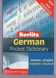 Berlitz Deutsches Taschenwörterbuch (Deutsch - Englisch, Englisch - Deutsch) (2006) - Bild 1 von 2