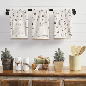 Star of Wonder Tea Towel Set of 3 19x28 - Picture 1 of 8