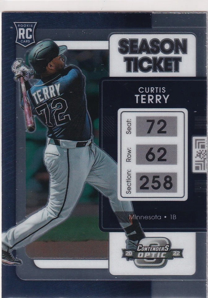2022 CONTENDERS OPTIC RC CURTIS TERRY TWINS ROOKIE CHRONICLES (AA)-1272 - Image 1 of 1