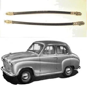 (x2) AUSTIN A30 A35 FRONT BRAKE HOSES PIPES (1952- 68) - Picture 1 of 1