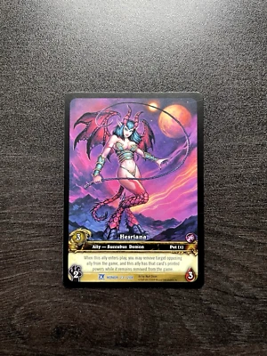 2009 World of Warcraft WoW TCG Promo - EA Extended Art - Hesriana - Image 1 of 4