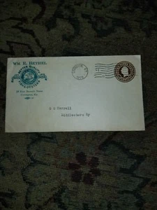 Bethel Fish & Oysters 1929 Wm E Covington KY - Imagen 1 de 2