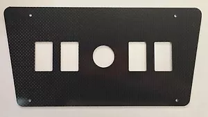 YAMAHA YXZ CONSOLE SWITCH PANEL IN CARBON FIBER 4 SWITCH MOUNT 12V SXS 1000R - Bild 1 von 1