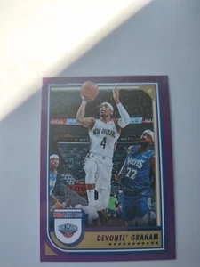 2022-23 Panini NBA Hoops - Purple #145 Devonte' Graham (JGA) - Picture 1 of 2