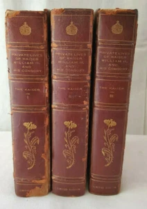 Private Lives of Kaiser William II and His Consort Royal Edition 1909 #3/500 - Picture 1 of 11