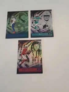 2021 Panini Illusions 3 Card Parallel Lot Allen/Waddle/Hopkins - Picture 1 of 1