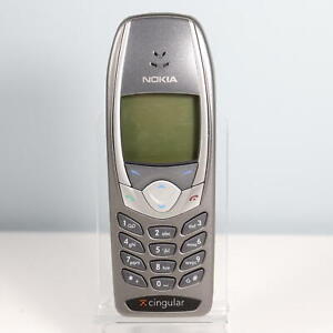 Nokia 6340 Cell Phone Cingular Gray Vintage Collector - Fast Shipping!