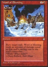 4x Word of Blasting MTG Ice Age NM Magic Regular