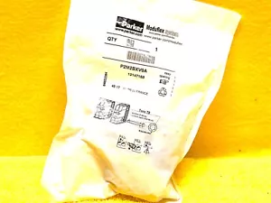 PARKER P2M2BXV0A MODUFLEX MANIFOLD ACCESSORIES CONNECTOR 64653762 ( NEW ) - Picture 1 of 5