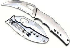 Spyderco Byrd Crossbill Steel Handle Combo Edge BY07PS