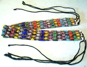 Vintage South African Zulu Hand Beaded Belt...59" Long...Beautiful Condition! - Picture 1 of 5