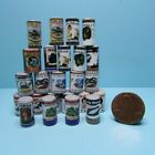 Dollhouse Miniature Kitchen Country Store Canned Food Set of 24 H2276