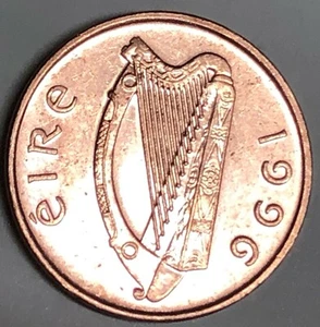 # C1263 IRELAND COIN, PENNY 1996 Unc. - Picture 1 of 2