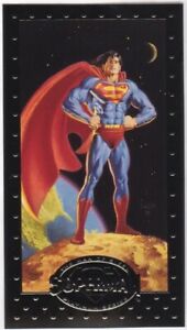 1994 Skybox Superman The Man Of Steel Platinum Series Foil Promo Card SP1 Mint