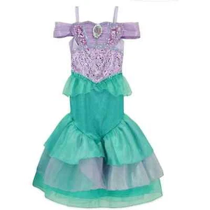Disney Ariel The Little Mermaid Costume Dress for Kids Size 5/6 - Picture 1 of 2