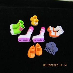LaLaLoopsey Dolls Shoes 5 Pairs + Comb - Imagen 1 de 7